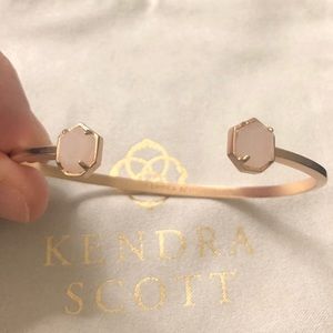 Kendra Scott Rose Gold/Rose Quartz Teddy Bracelet